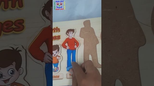 لعبة مكعبات | لعبة بازل | العاب تعليمية | Growth Stages