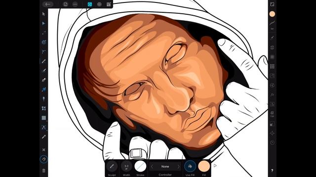 How to do Vector Art in GTA style | Affinity Designer | Gta Effect | Affinity Designer смотреть онлайн