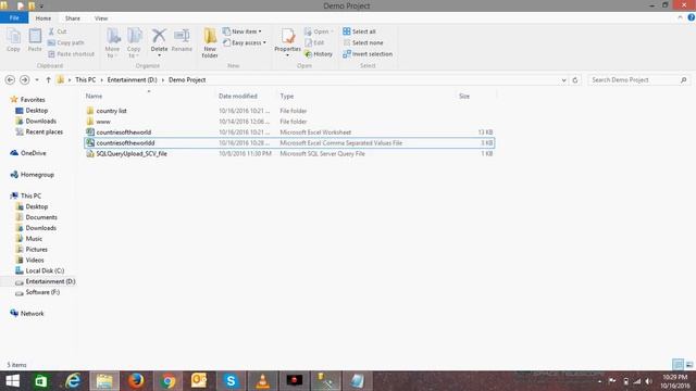 Excel csv file Upload to sql sever смотреть онлайн