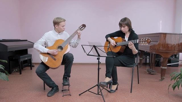 Ф. Карулли "Рондо", В.Козлов " Баллада о Елене прекрасной" исп.Шубинов Андрей , Бондаренко С.А. смотреть онлайн