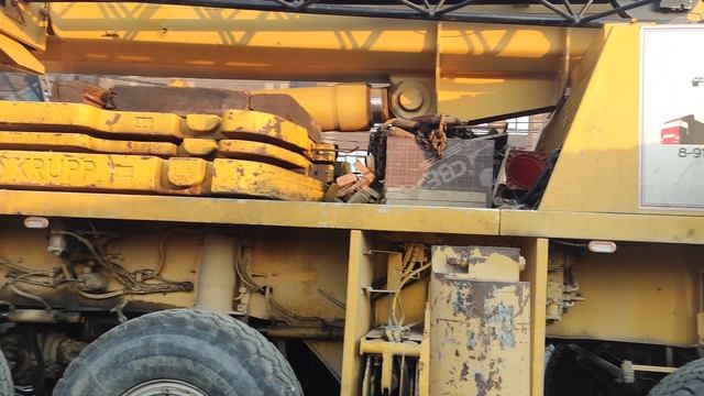 Автокран KRUPP 100 тонн!