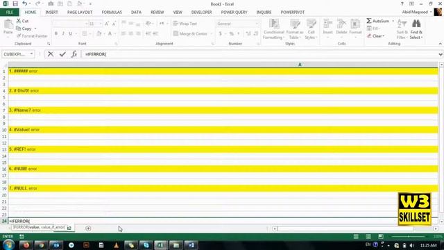 Excel Training Intermediate Level (Excel Errors, and Error Handling) смотреть онлайн