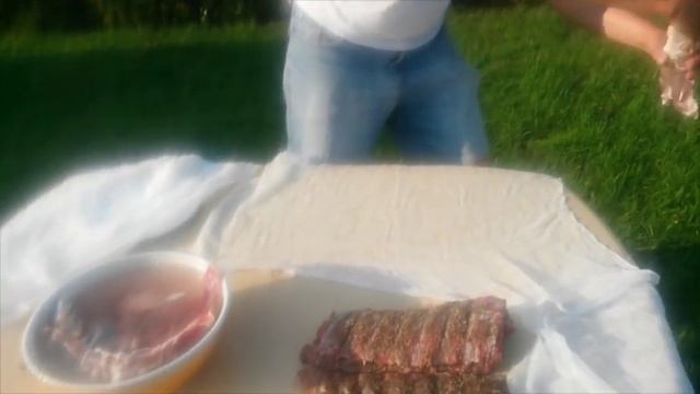 Холодное копчение вырезки и ребер смотреть онлайн