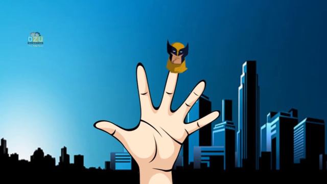 X-men Finger Family Rhyme || Finger Family Rhyme For Kids