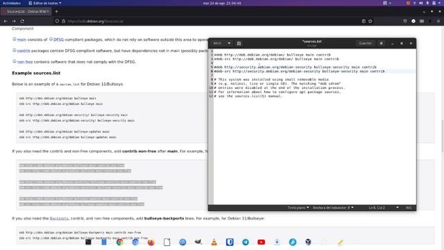Actualizar las sources.list en GNU/Linux Debian 11 de forma sencilla смотреть онлайн