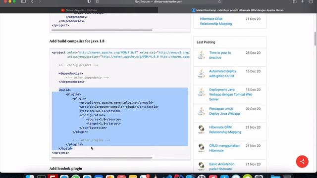 #02b - Create project ORM Hibenate dengan Apache Maven | BELAJAR ORM HIBERNATE смотреть онлайн