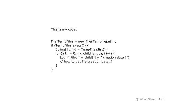 Android : Android: How to get a file's creation date? смотреть онлайн