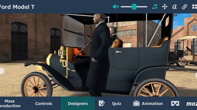 History Of First Automobile Ford Company Animation.