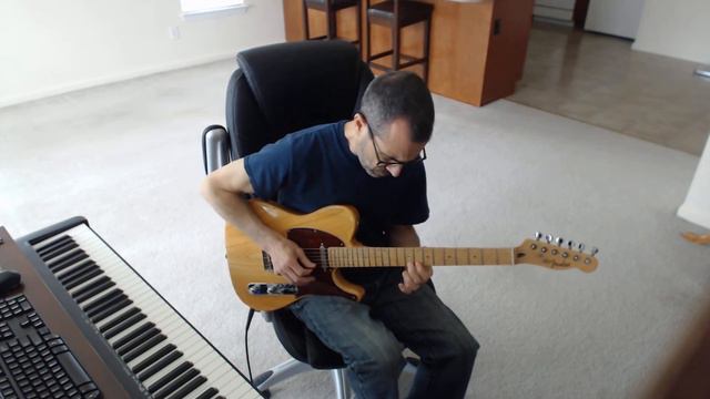 Poly Modal Free Jazz Improvisation - Fender No-caster,G20 Amp,Slo Reverb,Boss CS-3,DD-3,RC-3,EH Key смотреть онлайн