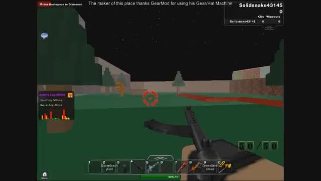 Metal Gear Roblox 2: Sons of Robloxian Gear: Bear Gun First Person View смотреть онлайн