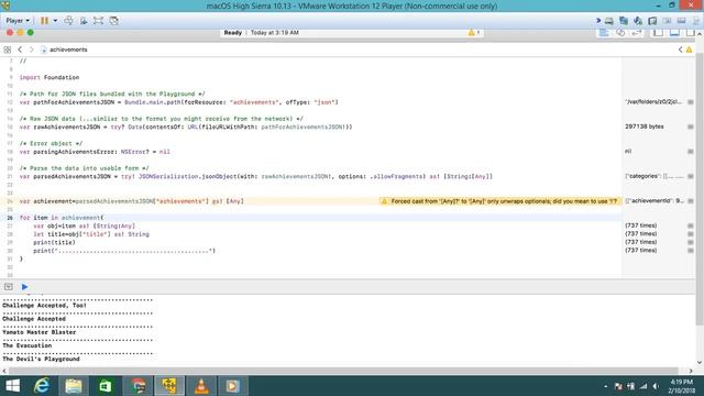json Parsing Into Swift смотреть онлайн