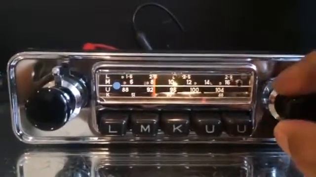 Chromelondon.com BLAUPUNKT FRANKFURT VINTAGE CLASSIC CAR RADIO смотреть онлайн