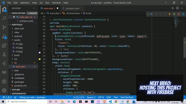 Flutter Web PORTFOLIO Website In Hindi -easyFlutter смотреть онлайн