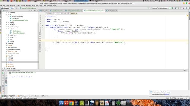 Урок Java 171: Scanner и PrintWriter смотреть онлайн