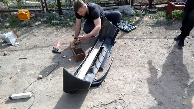 Опасный тюнинг Ваз 2109 )) Губа бампера , ФсО вспышки Ваз2109. Бешенная девятка) смотреть онлайн
