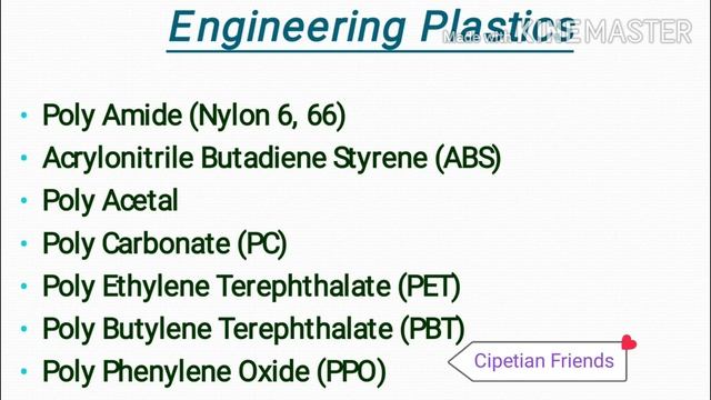 Full Form Of Plastic Materials || Full Form Of Commodity, Engineering & Speciality Plastic material смотреть онлайн