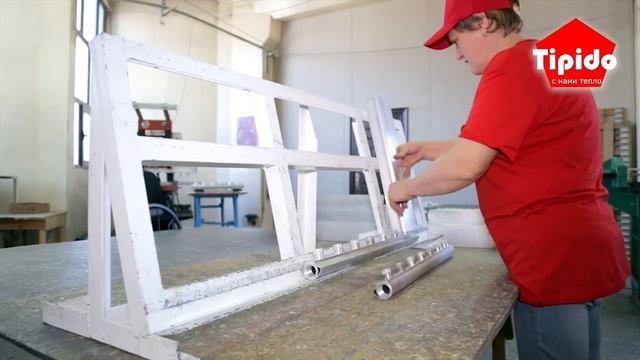 Завод по производству алюминиевых радиаторов отопления "Tipido" в г. Алматы смотреть онлайн