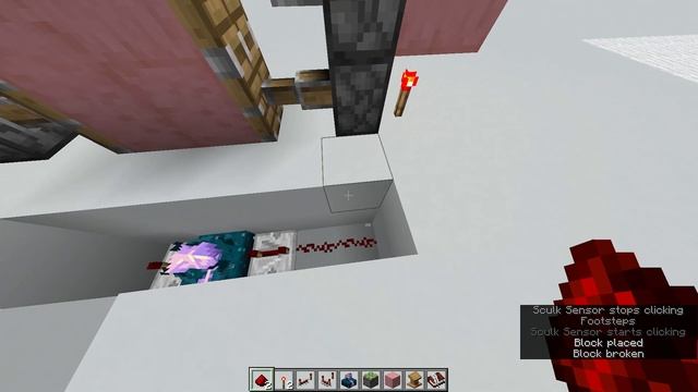 Автоматическая дверь в Майнкрафте! Гайд по механизму!