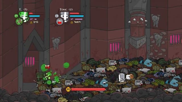 Castle Crashers Co-op [2] 35 3rd Boss смотреть онлайн
