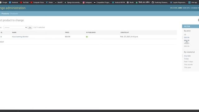 Django Course Part-3 || Admin Panel Customizations in Django смотреть онлайн