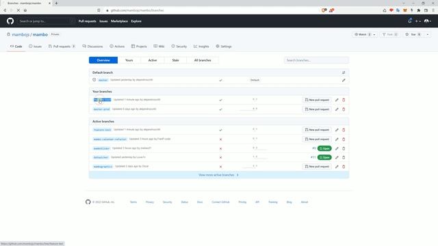 Git: Workflow Tips for Mambo.js Repo смотреть онлайн