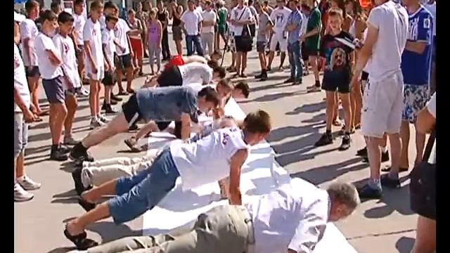 рекорд на отжимание п смотреть онлайн