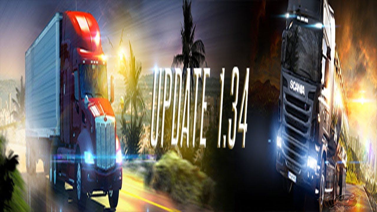 ATS, ETS 2 - Update 1.34 смотреть онлайн