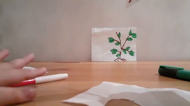 дерево из туалетной бумаги 😉 смотреть онлайн