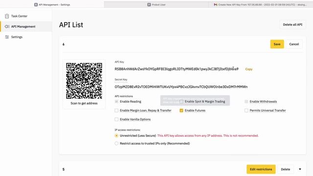 How to connect Probot live on Binance future account . How to bind Api in Binance account . смотреть онлайн