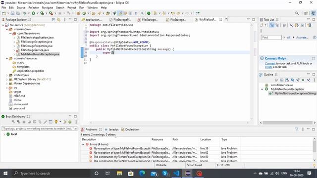 File Upload with React and Spring boot (Part 1) - Creating the service with spring boot смотреть онлайн