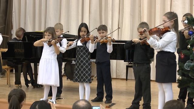 Словацкая полька (Slovakian Polka) - ансамбль скрипачей "Аллегретто" смотреть онлайн