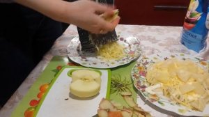 [13] Салат мимоза - арбузная корка