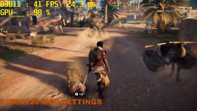 Assassins Creed Origins Gaming MX 350 Benchmark смотреть онлайн