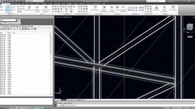 AutoCAD Structural Detailing 2013 - Steel Frame in 37mins смотреть онлайн