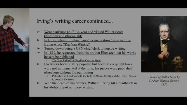Biography and background for Washington Irving (American Literature) смотреть онлайн