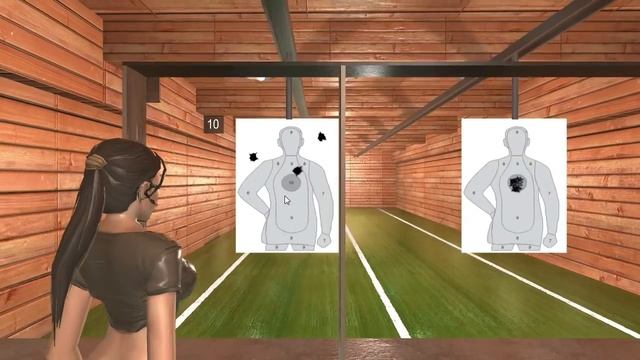 Игра на Unity 3D Тир с Ларой смотреть онлайн