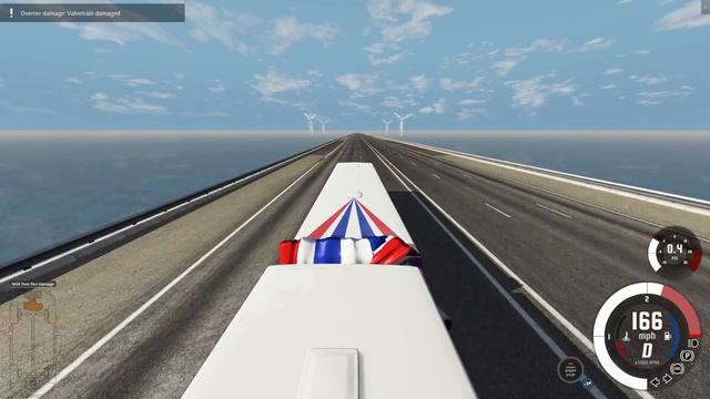 BeamNG.drive - 400 MPH Challenge (No Mods)