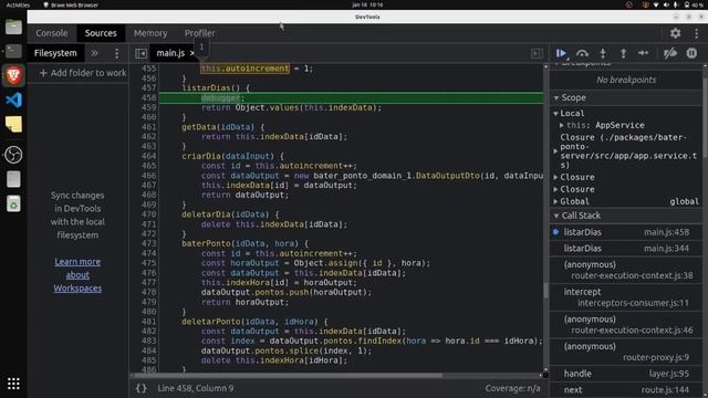 6 - configuração de debug de aplicação typescript client-server no vscode dockermizado e no inspect смотреть онлайн
