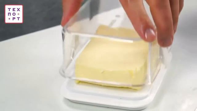 Kонтейнер для холодильника масленка Tescoma Purity смотреть онлайн