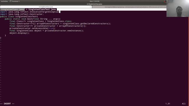 Use class guards to prevent other classes from calling a private constructor in jdk 9 and above смотреть онлайн