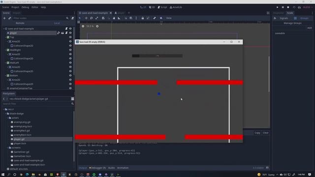 How to Save and Load your game | The Basics | A Godot Game Engine Tutorial смотреть онлайн