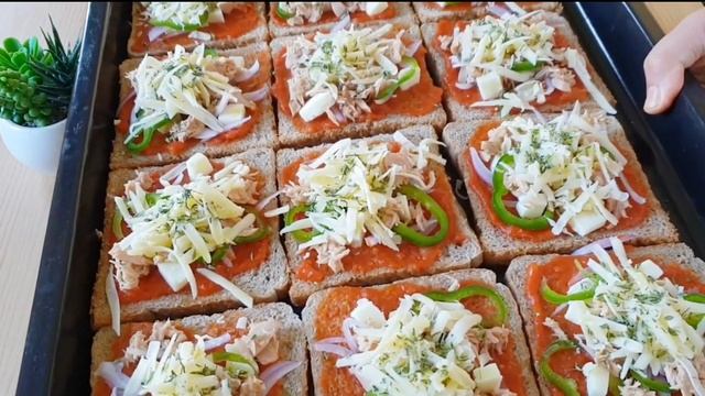 ВМЕСТО ПИЦЦЫ. Горячие бутерброды-лучшая альтернатива. Друзья нагрянули нежданно? Есть выручалка) смотреть онлайн