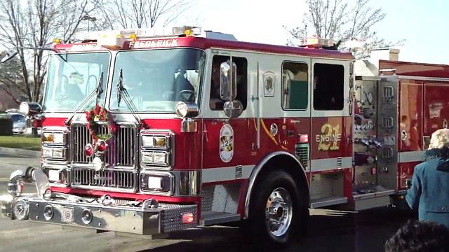 Prince Frederick Vol. Fire Dept. Christmas Parade Fox Run 2009 смотреть онлайн