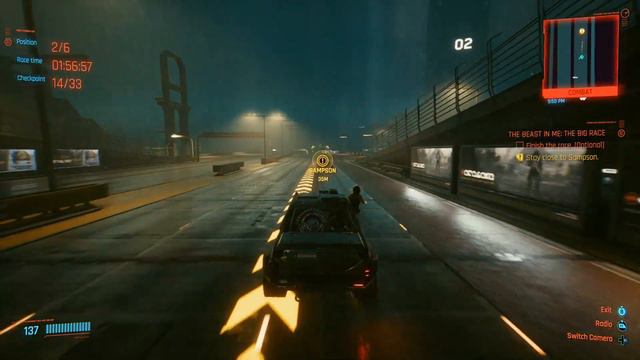 Cyberpunk 2077 - The Beast In Me | The Big Race (BEST OUTCOME) смотреть онлайн