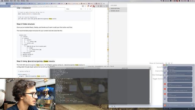 Rewriting my blog in Gatsby using themes, part 1 #swizblog смотреть онлайн