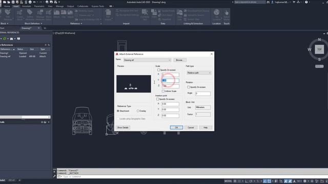 How to use reference manager in AutoCAD | Reference manager смотреть онлайн