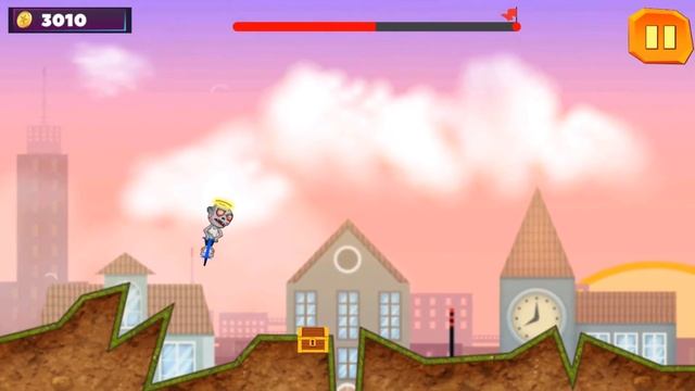 Zombie Pogo Stick Super Jumper Game Gameplay Video Android/iOS смотреть онлайн
