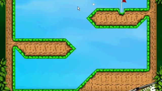 Platform Golf - Online flash game Gameplay Magicolo 2012 смотреть онлайн