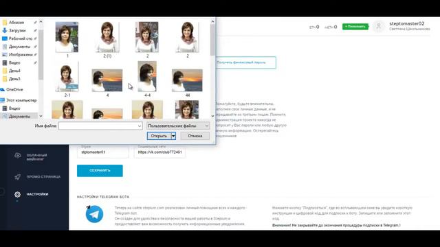 STEPIUM настройки НОВЫЕ после обновления сайта смотреть онлайн