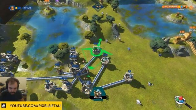 Pixel Sift Plays - Siegecraft Commander смотреть онлайн